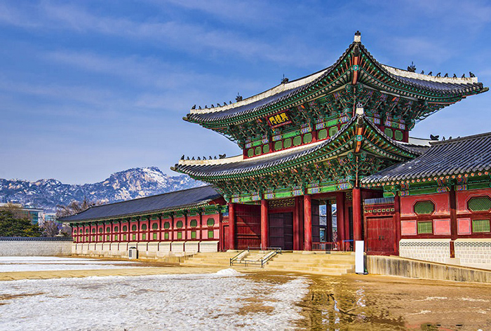 Cung điện lớn nhất Gyeongbokgung Hàn Quốc