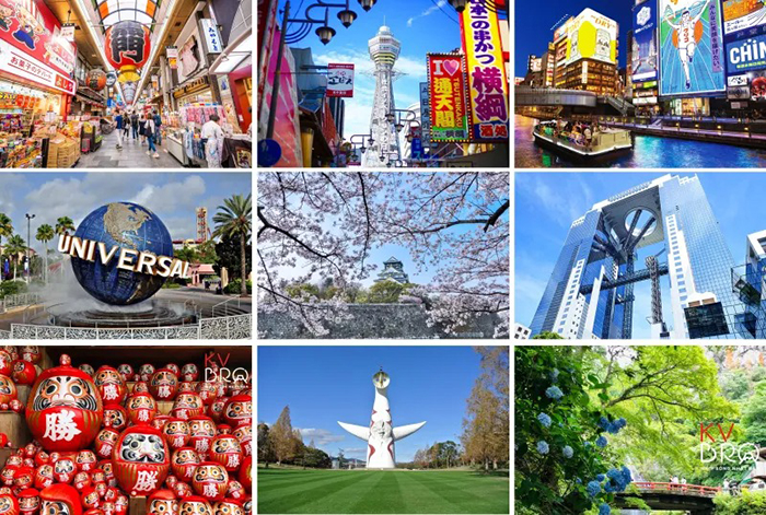 Du lịch Nhật Bản đưa bạn ghé thăm Osaka, Nagoya, Hokkaido, Fukuoka với vô vàng những điểm đến hấp dẫn.
