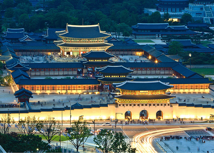 Cung điện Gyeongbok ở Hàn Quốc